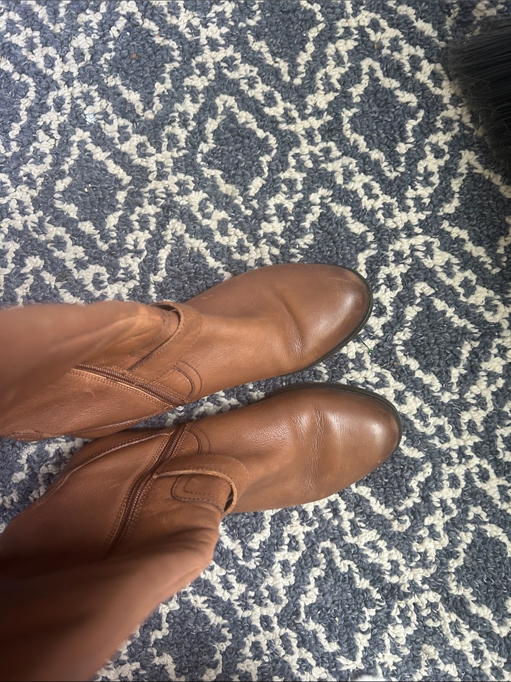 Naturalizer Brown Tall Riding Boots with Buckle Straps women’s size 7 - Picture 5 of 5